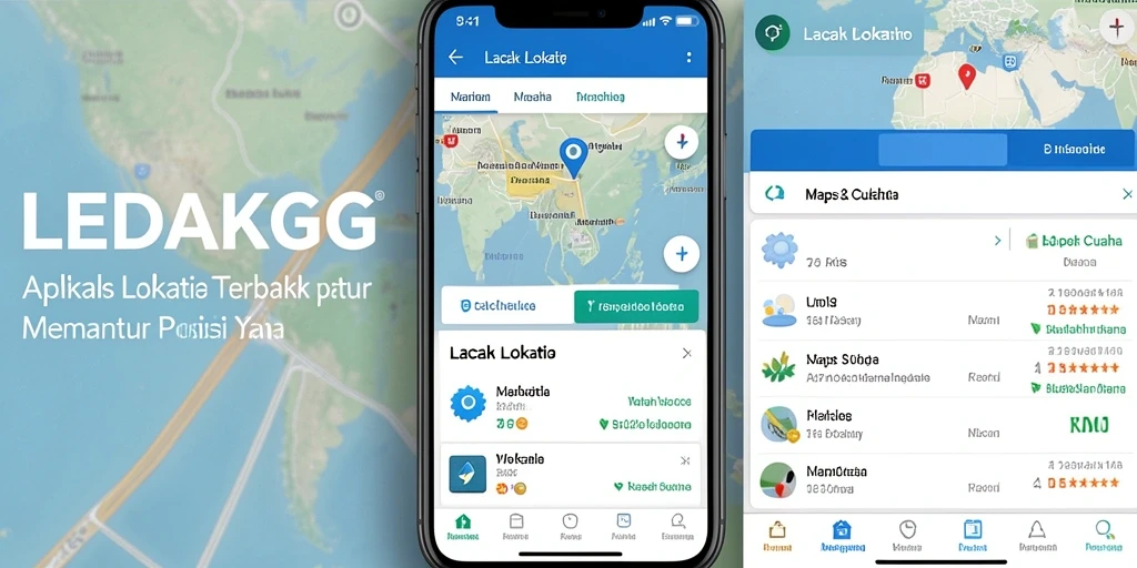 Tampilan antarmuka aplikasi LEDAKGG yang jelas dan mudah digunakan.