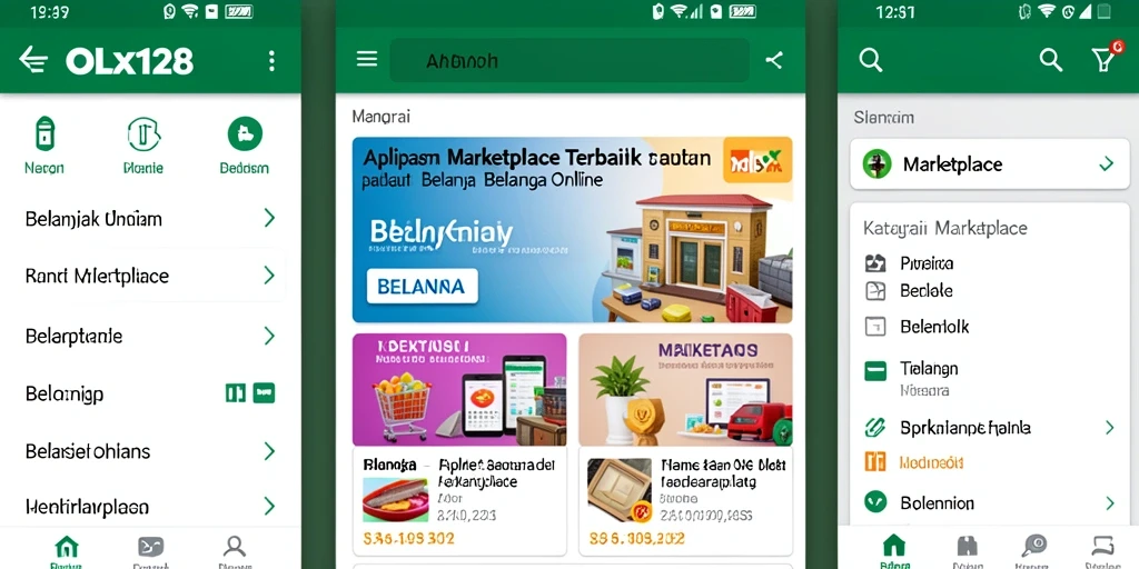 Tampilan antarmuka OLX128 yang user-friendly dan menarik.