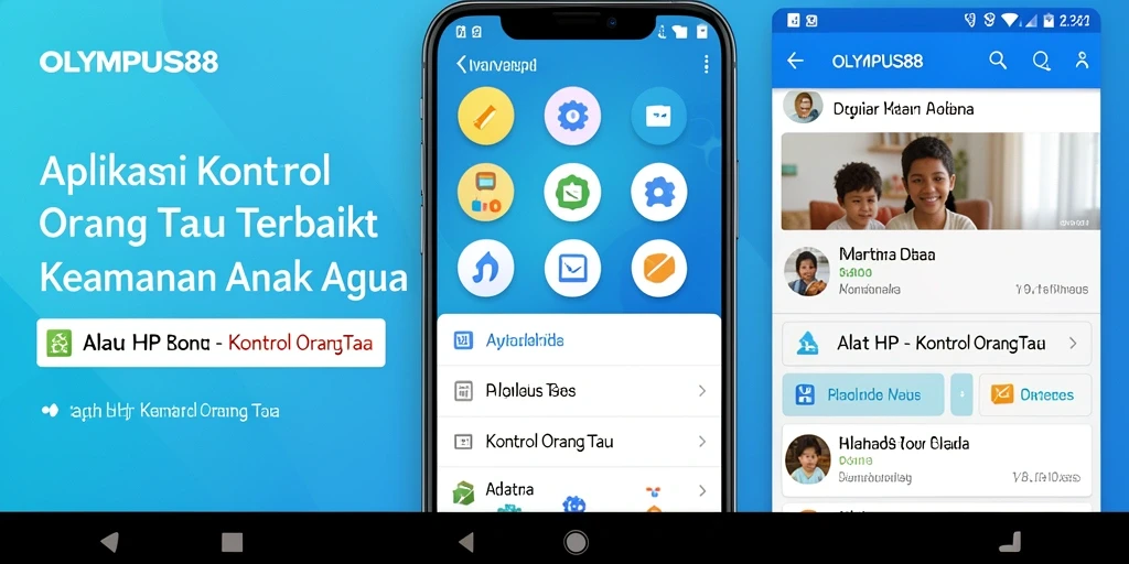 Screenshot OLYMPUS88 menunjukkan antarmuka pemantauan aktivitas anak.