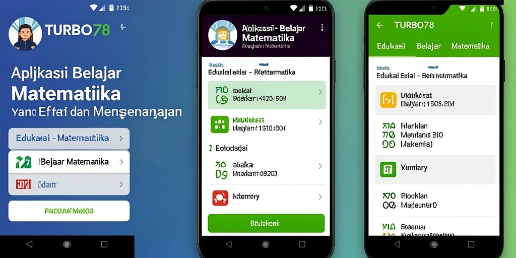 Tampilan antarmuka TURBO78 yang interaktif dan user-friendly.